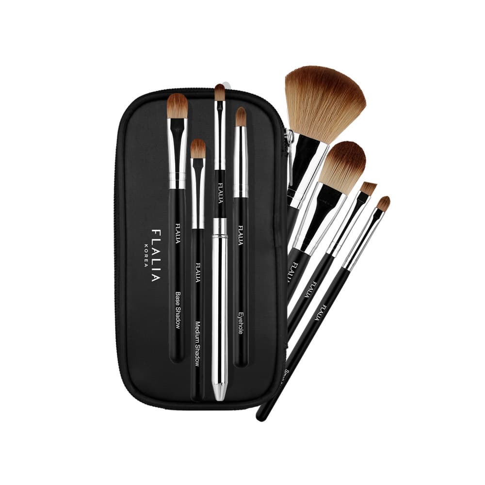 _FLALIA_ CLASSIC Makeup Brush Set 8 pieces
